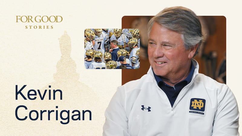 Kevin Corrigan, Notre Dame’s Head Men’s Lacrosse Coach